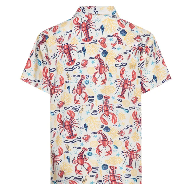 King Kerosin Kerosin Deep Sea Hawaii shirt off white