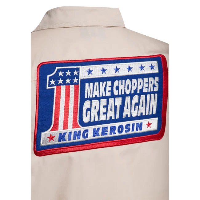 King Kerosin Kerosin Make Choppers Great Again shirt sand