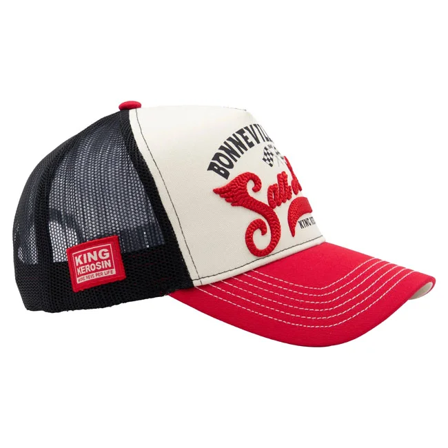 King Kerosin Kerosin Salt Lake trucker cap red/offwhite