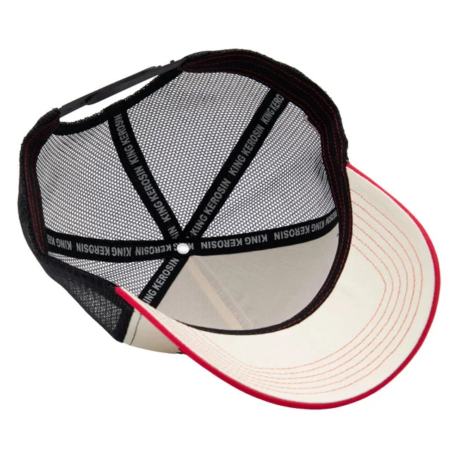 King Kerosin Kerosin Salt Lake trucker cap red/offwhite