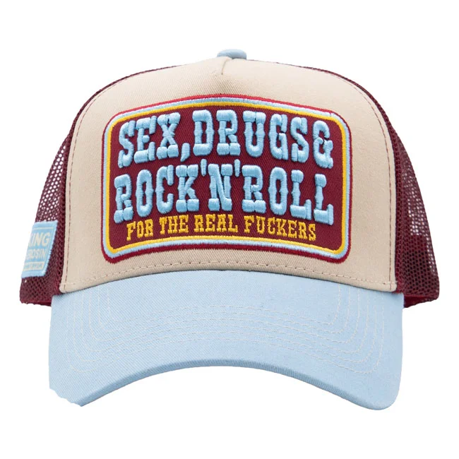 King Kerosin Kerosin Sex, Drugs, Rock''n''roll trucker cap