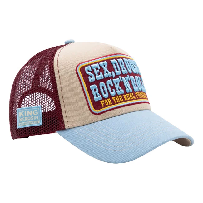 King Kerosin Kerosin Sex, Drugs, Rock''n''roll trucker cap