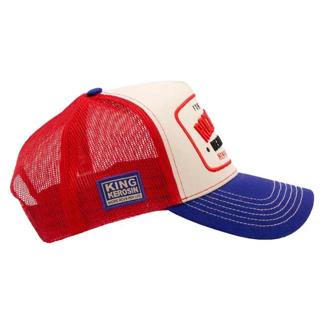 King Kerosin Kerosin Rock ''n'' Roll trucker cap beige