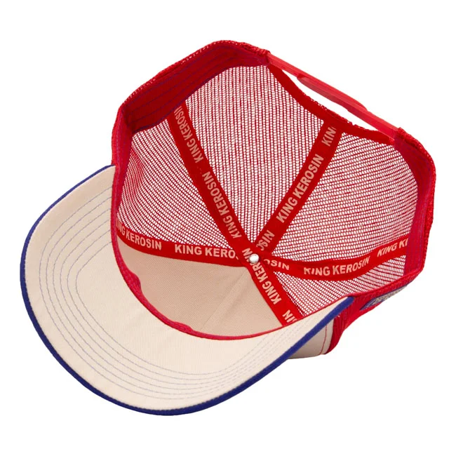 King Kerosin Kerosin Rock ''n'' Roll trucker cap beige