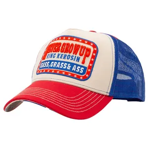 King Kerosin King Kerosin Never Grow Up trucker cap beige