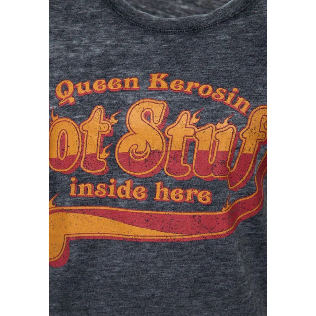 King Kerosin Queen Kerosin Hot Stuff t-shirt anthracite