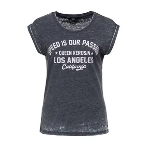 King Kerosin Queen Kerosin Speed Is Our Passion t-shirt anthracite