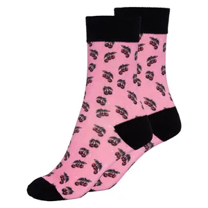 King Kerosin Queen Kerosin Cherries socks rose