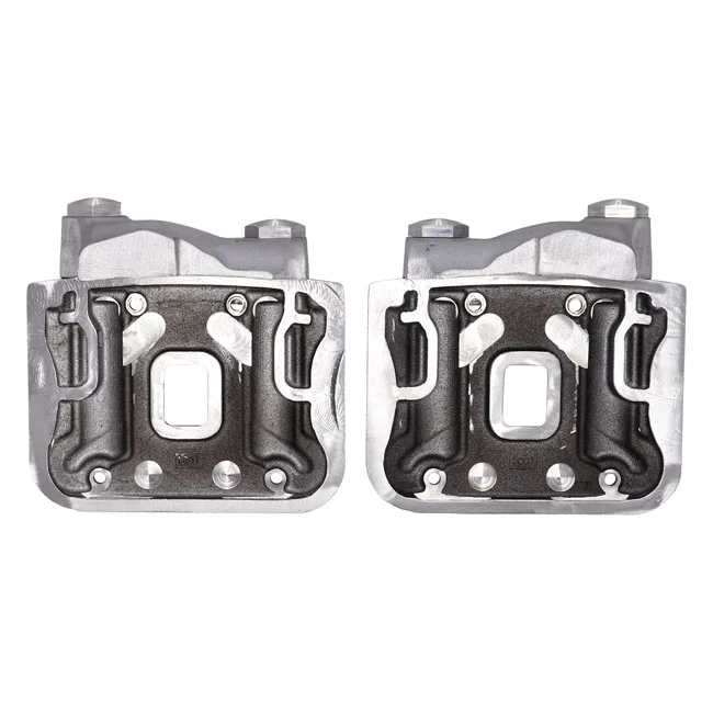 EMD ''Knucklehead style'' rocker cover set. Black cut