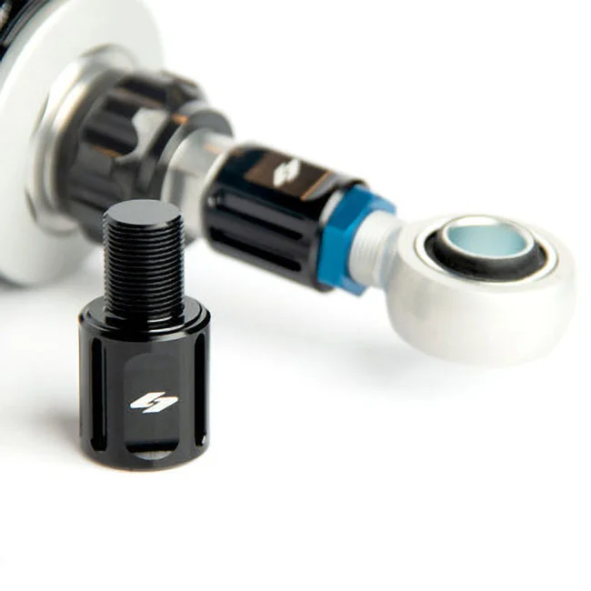Kraus Moto 1" rear shock extension set. Black