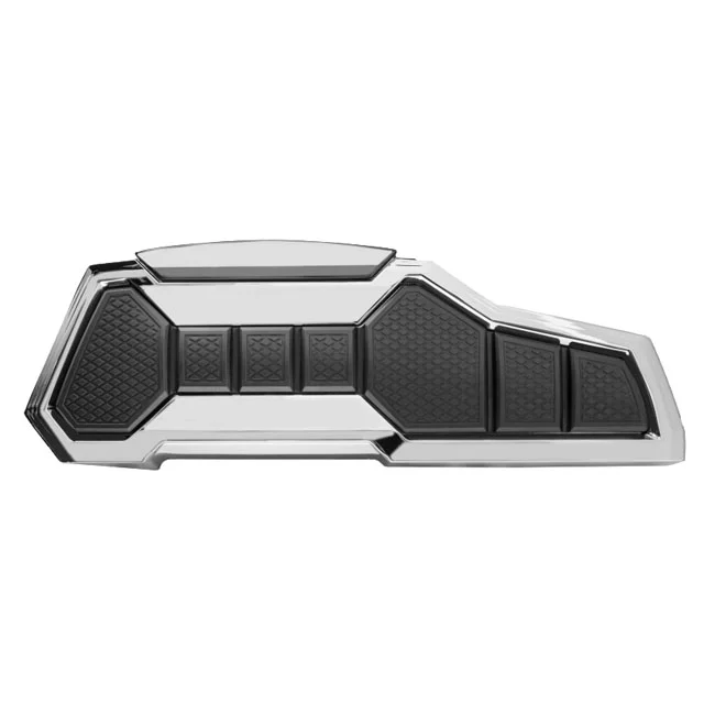 Kuryakyn Enygma rider floorboards. Chrome