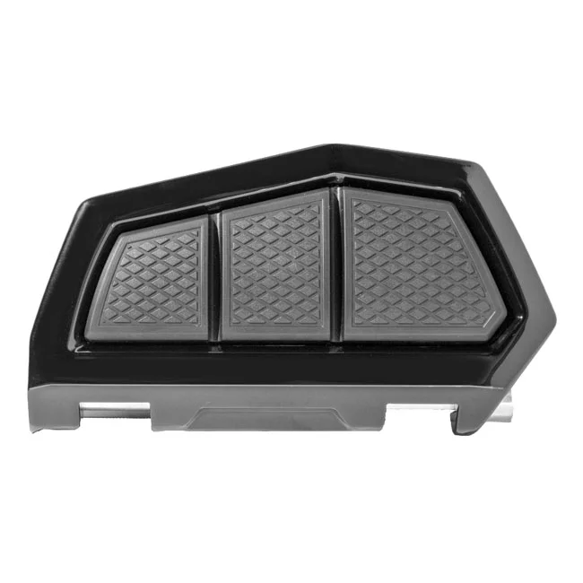 Kuryakyn Enygma passenger floorboards. Gloss black