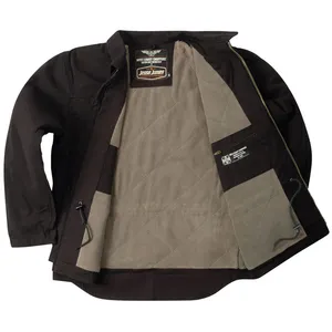 West Coast Choppers WCC Fleece Lined Work jacket black