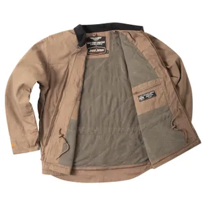 West Coast Choppers WCC Fleece Lined Work jacket brown