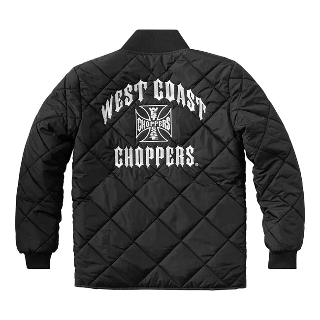West Coast Choppers WCC Iron Quilted jacket black