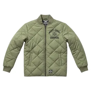 West Coast Choppers WCC Iron Quilted jacket olive green
