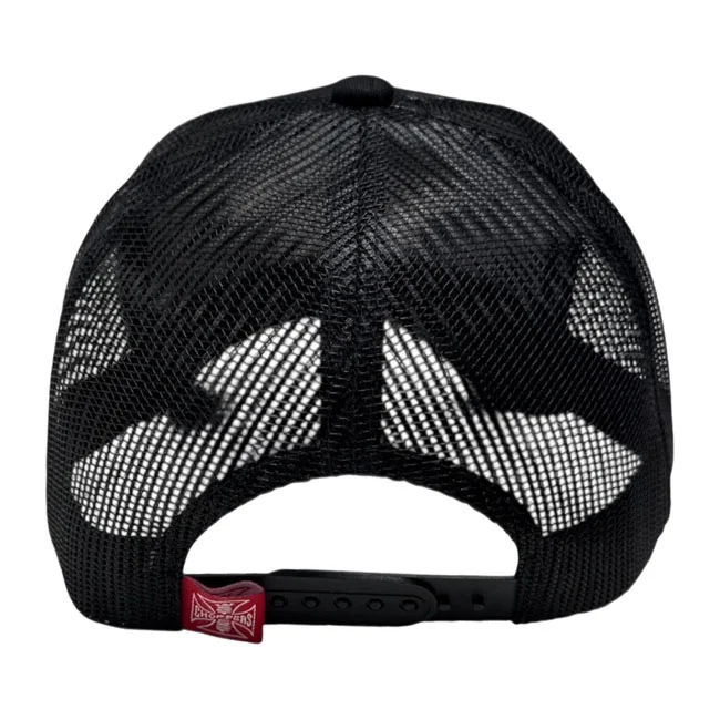 West Coast Choppers WCC Motorcycle Co. trucker cap black