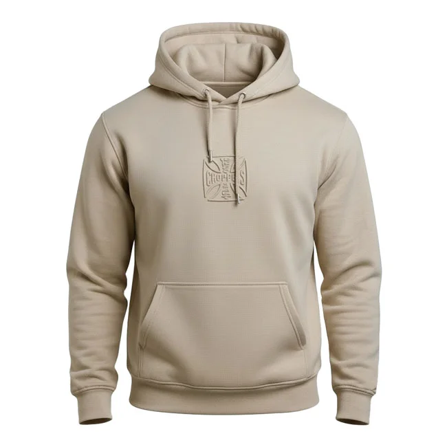 West Coast Choppers WCC Embossed hoodie stone