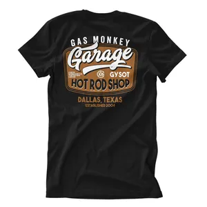 Gas Monkeys Garage GMG Rusty Hot Rod t-shirt black