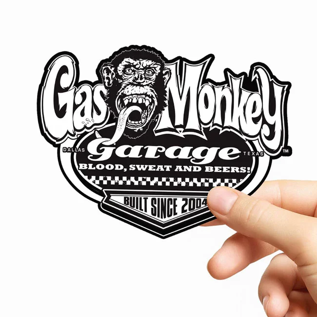 Gas Monkeys Garage GMG Built Since 2004 Sticker