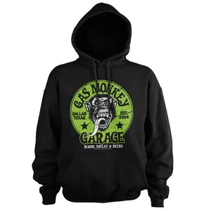 Gas Monkeys Garage GMG Green Logo hoodie black