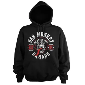 Gas Monkeys Garage GMG Round Seal hoodie black