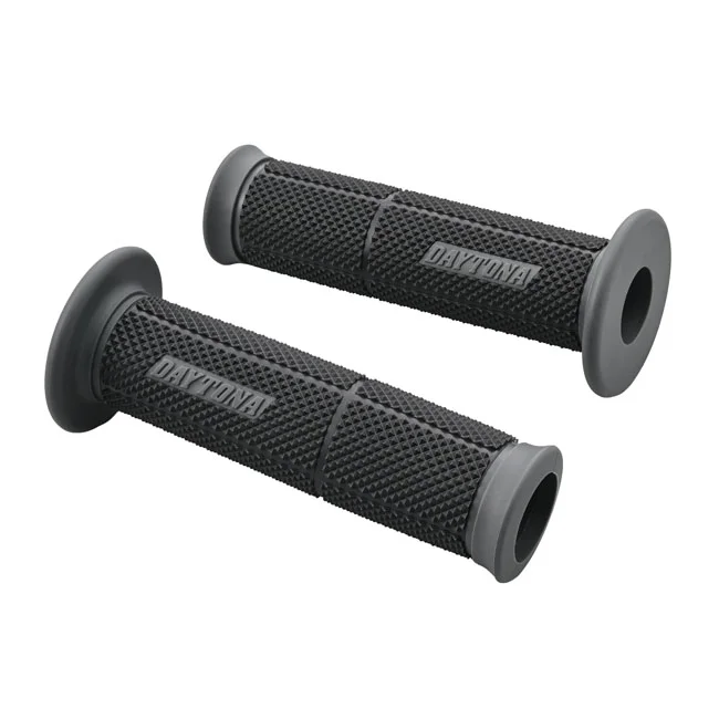 Daytona Grippy Grip GGD-Base 2 grips. Black & Gray