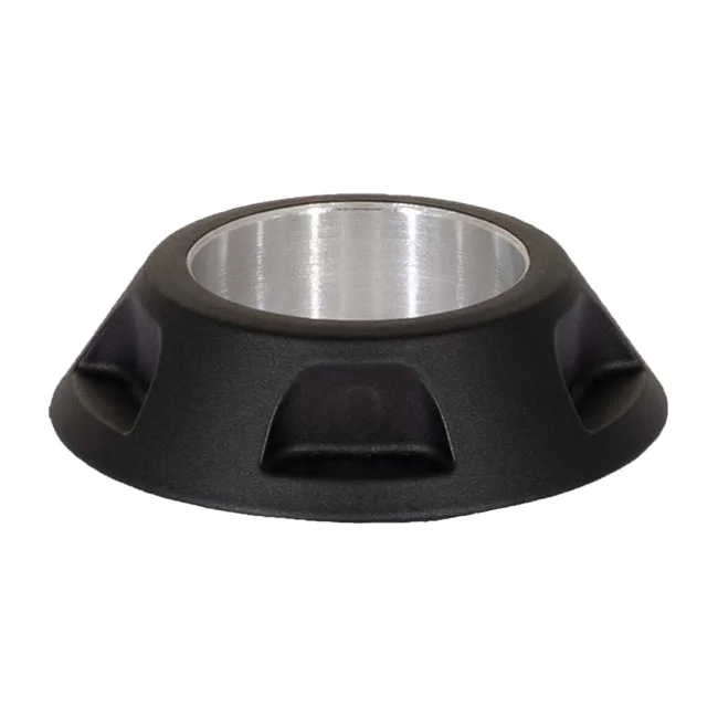 Rick's Motorcycles Front wheel spacer/cover, right. Black