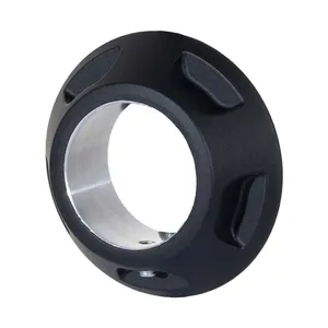Rick's Motorcycles Rick's Motorcycles, front wheel spacer/cover, right. Black