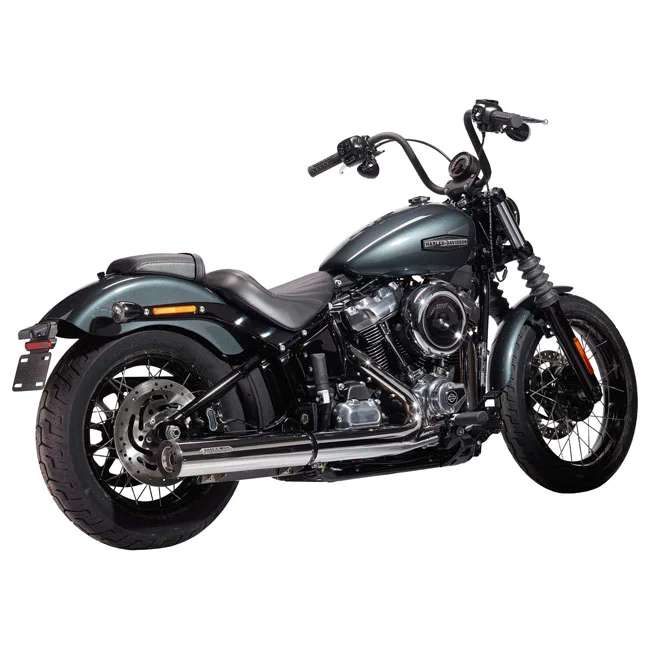 Miller Exhaust Liberty Slip-On polished, End cap Standard polished