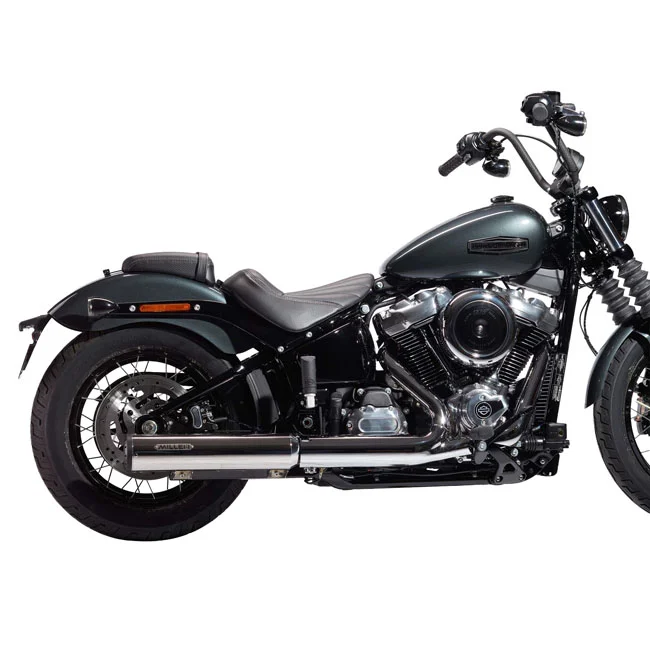 Miller Exhaust Liberty Slip-On polished, End cap Standard polished