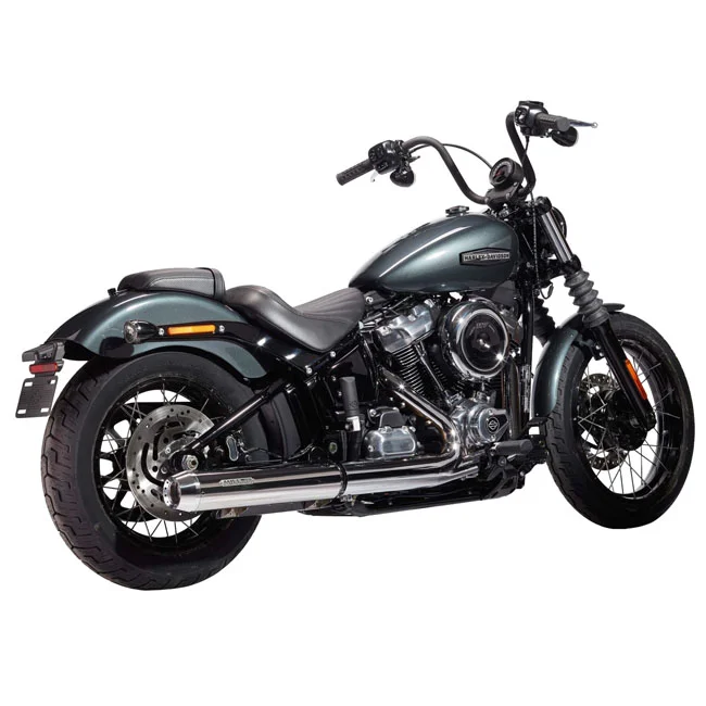 Miller Exhaust Liberty Slip-On polished, End cap Tapered polished