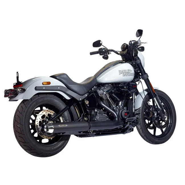 Miller Exhaust Liberty Slip-On black, End cap Tapered polished