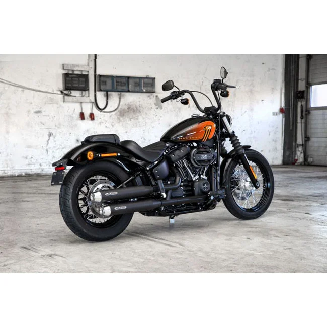 Miller Exhaust Destiny Slip-Ons black, End cap Tapered polished