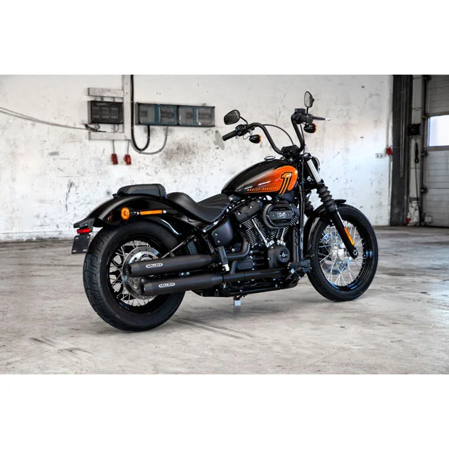 Miller Exhaust Destiny Slip-Ons black, End cap Tapered black