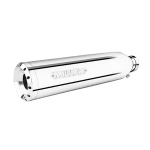 Miller Exhaust Miller, Liberty Slip-On polished, End cap Standard polished