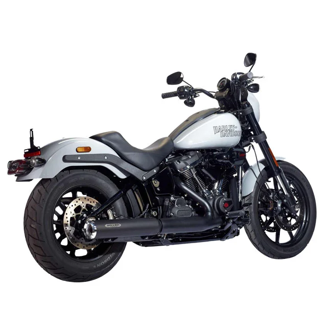 Miller Exhaust Liberty Slip-On black, End cap Standard polished