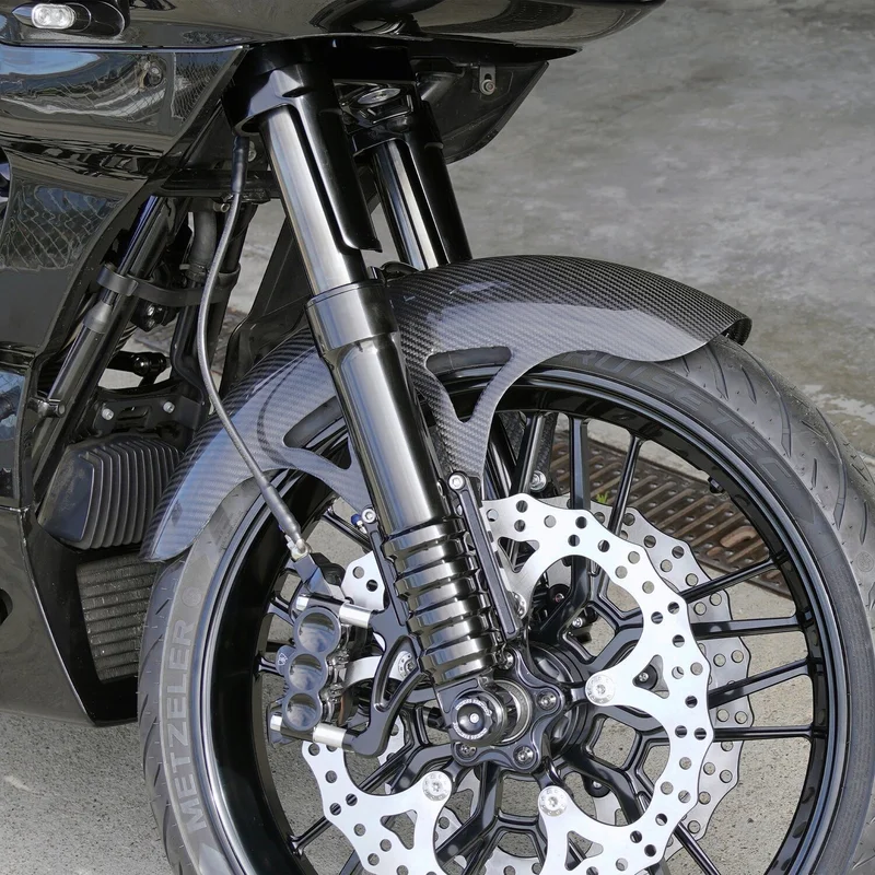 Arlen Ness 21" Carbon Pro Sport Front Fender