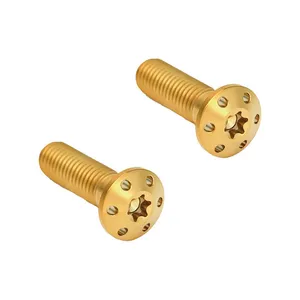 Arlen Ness Arlen Ness, Holeshot Caliper Mounting Kit. Gold