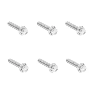 Arlen Ness Arlen Ness, Titanium 12-Point Hardware Kit, Trap Door, Pol.