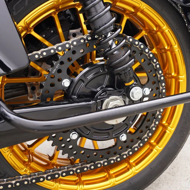 Arlen Ness Ness,Jagged Cush Drive Chain Conversion Kit,All Black