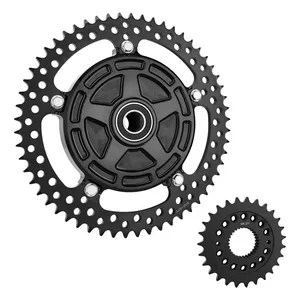 Arlen Ness Arlen Ness,Jagged Cush Drive Chain Conversion Kit,All Black