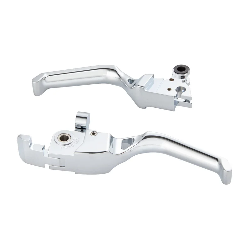 Arlen Ness Method handlebar lever set. Chrome