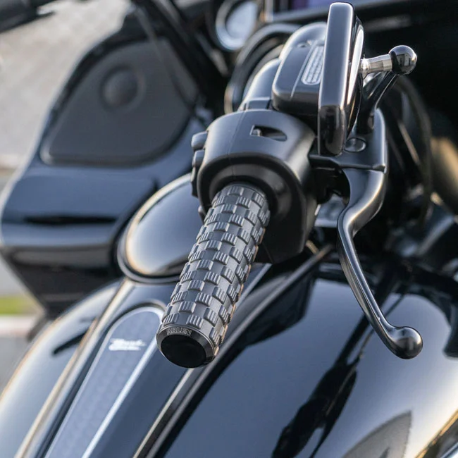Arlen Ness Ness, Air Trax Grips Gen 2 e-Throttle, All Black