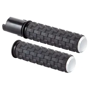Arlen Ness Arlen Ness, Air Trax Grips Gen 2 e-Throttle, Chrome