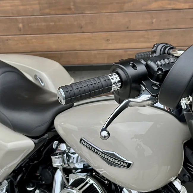 Arlen Ness Ness, Speedliner Grips Cable, Chrome