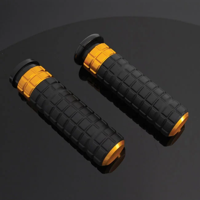 Arlen Ness Speedliner Grips e-Throttle, Gold