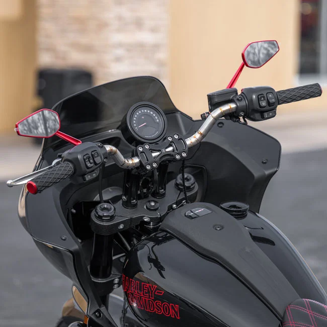 Arlen Ness Ness, Method Speedo Mount, All Black - 67121-95A