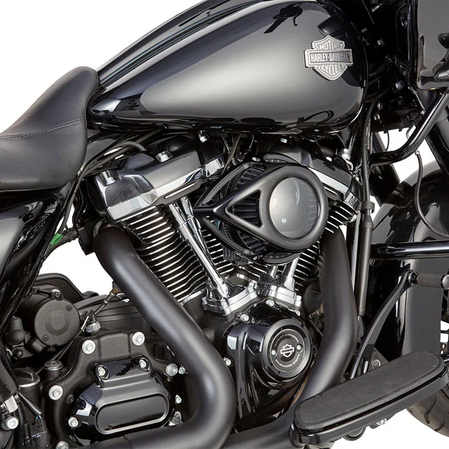 Arlen Ness Clear Tear Air Cleaner, All Black