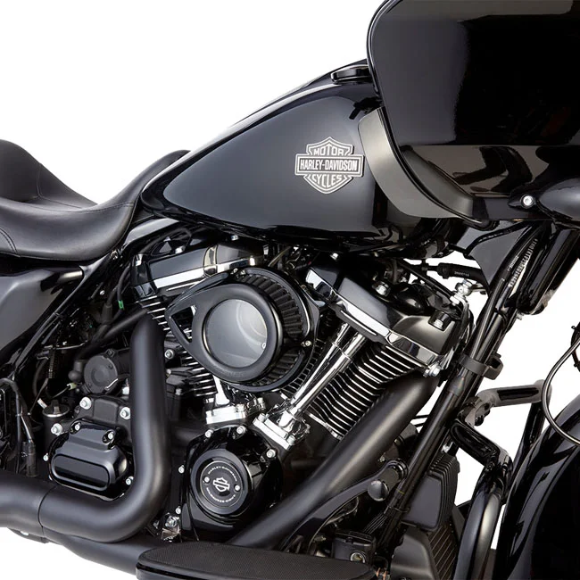 Arlen Ness Clear Tear Air Cleaner, All Black